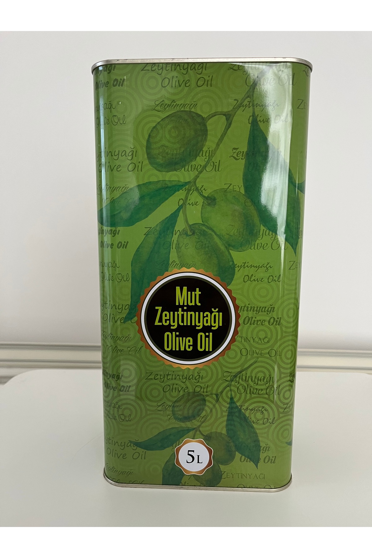 5 Litre Soğuk Sıkım Zeytinyağı
