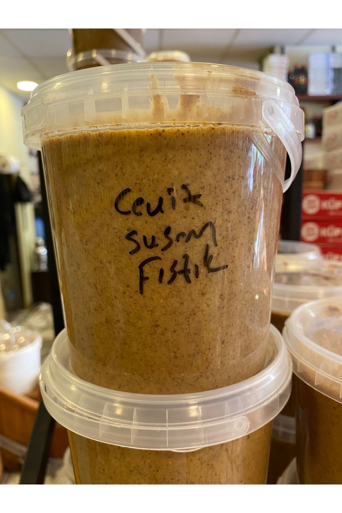 Fıstık Ezmesi Net 1 Kg ( Karışık )