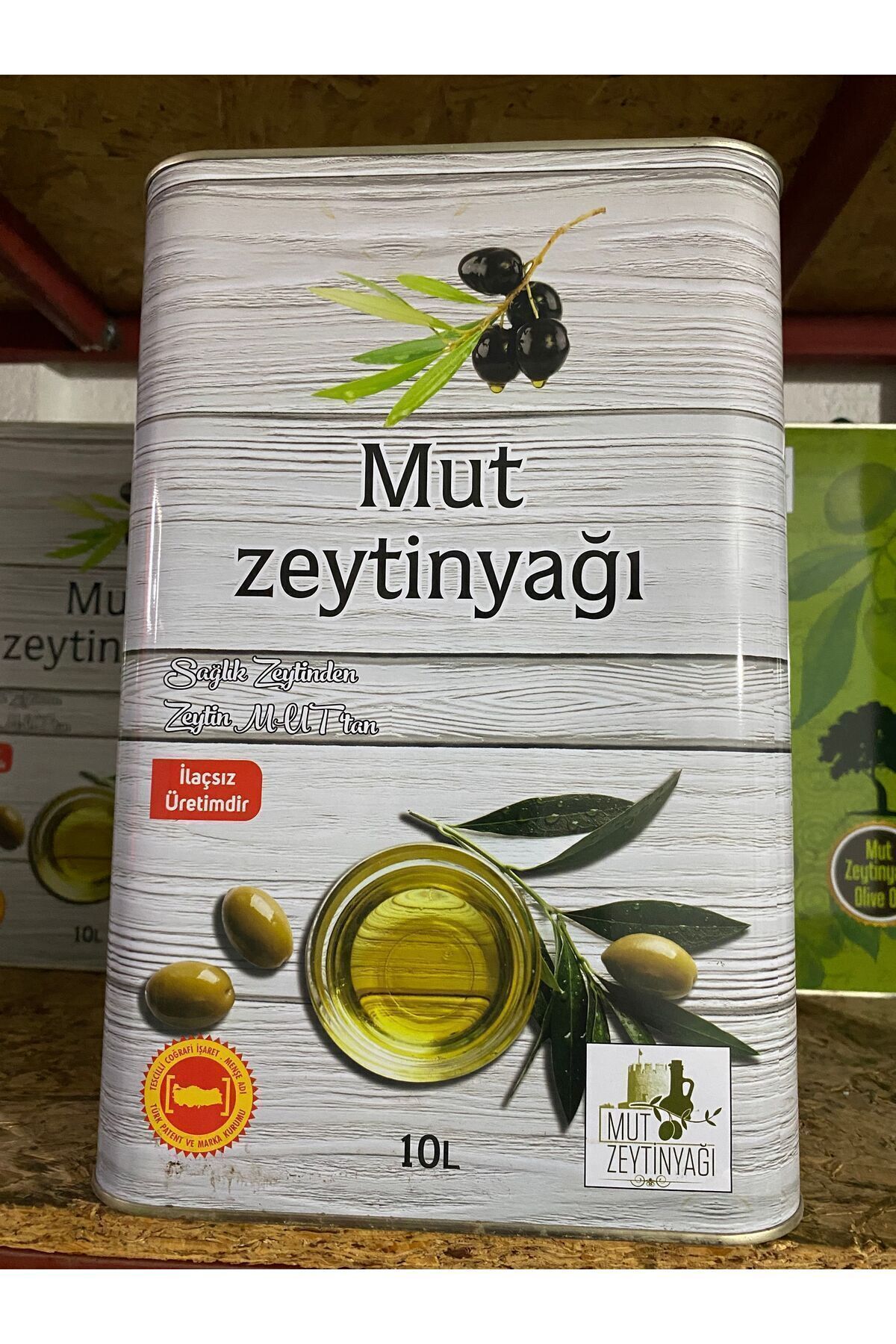10 litre Naturel Sızma Zeytinyağı
