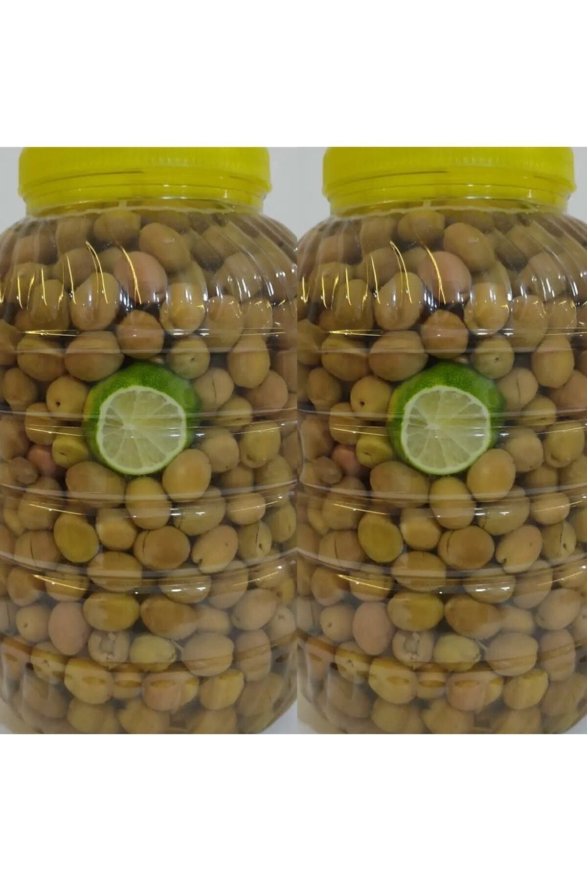 Yeşil Zeytin Çizik Zeytin Net :7 Kg ( 2 Adet 5 Litrelik Pet Şişe )