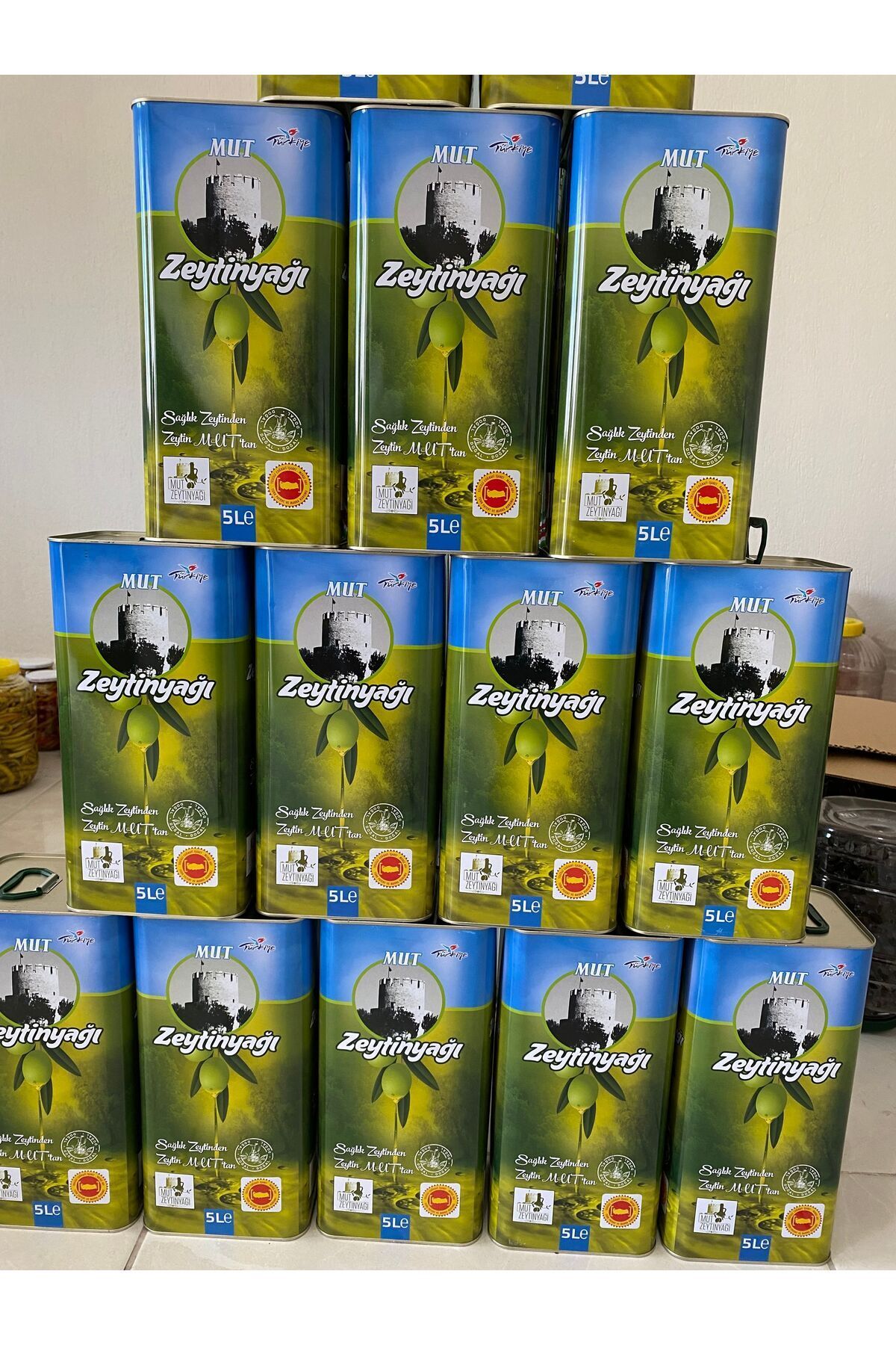 Erken Hasat Soğuk Sıkım Zeytinyağı 30 Litre