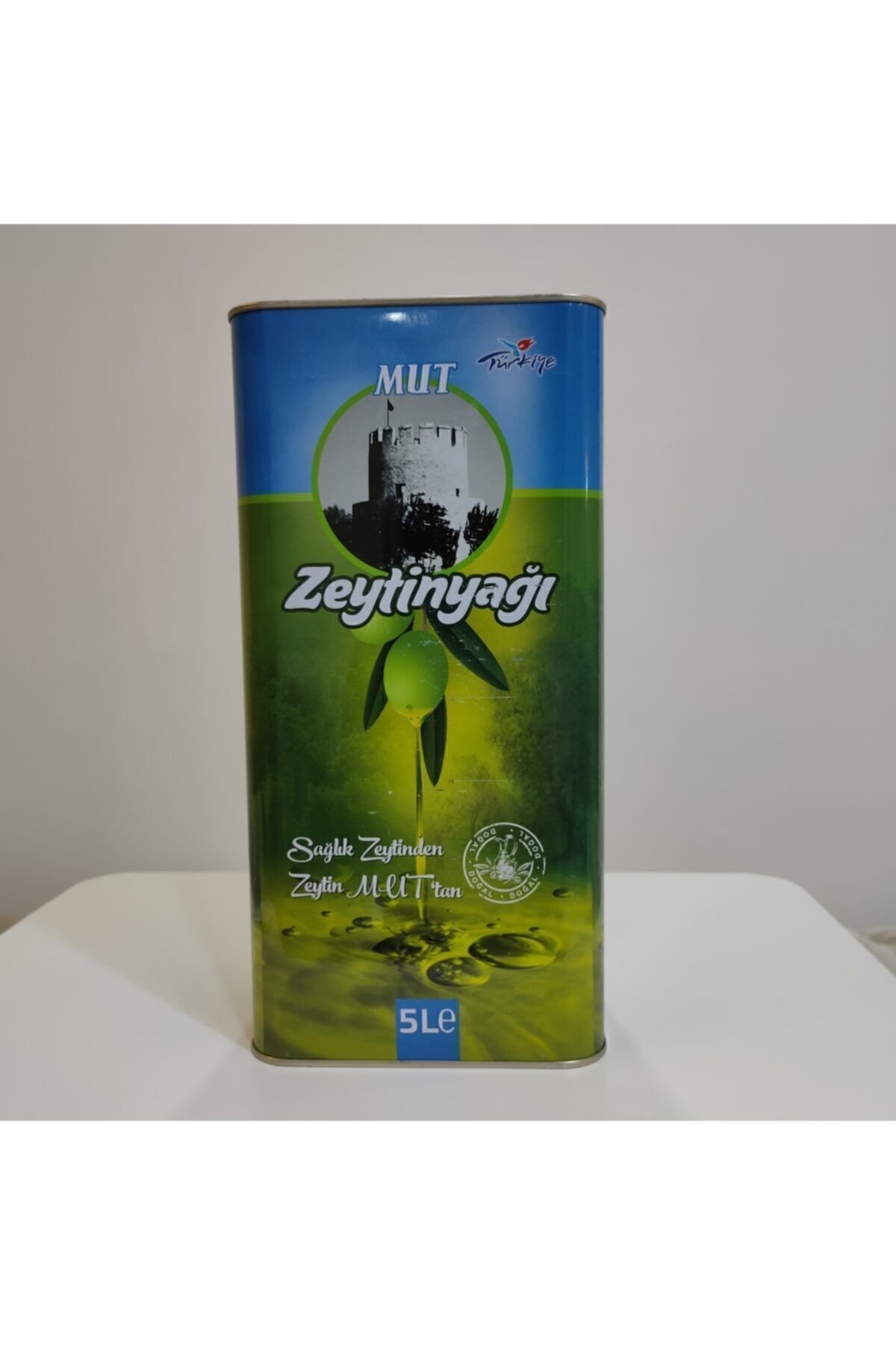 5 Litre Natürel Sızma Erken Hasat Soğuk Sıkım Zeytinyagi