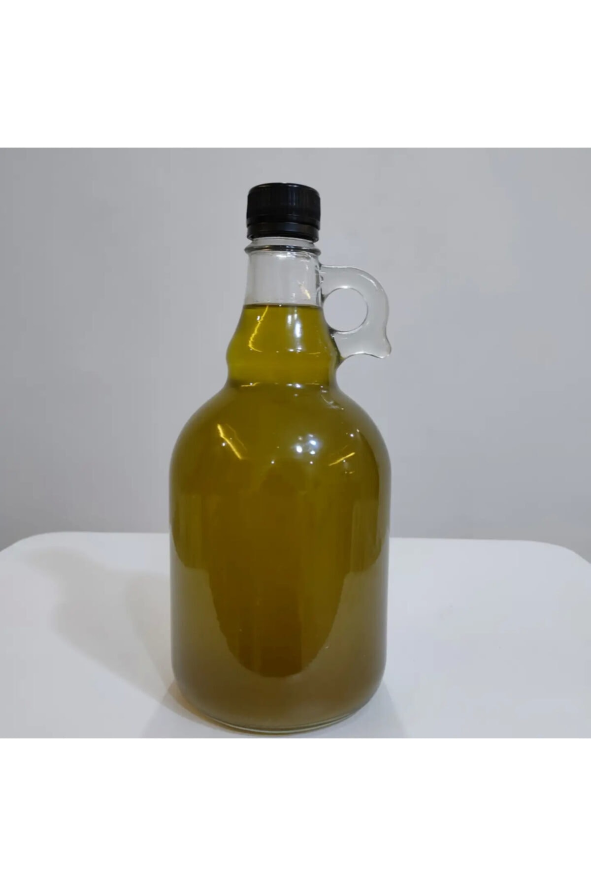 1 Litre Galon Cam Şişe Erken Hasat Soğuk Sıkım Zeytinyağı