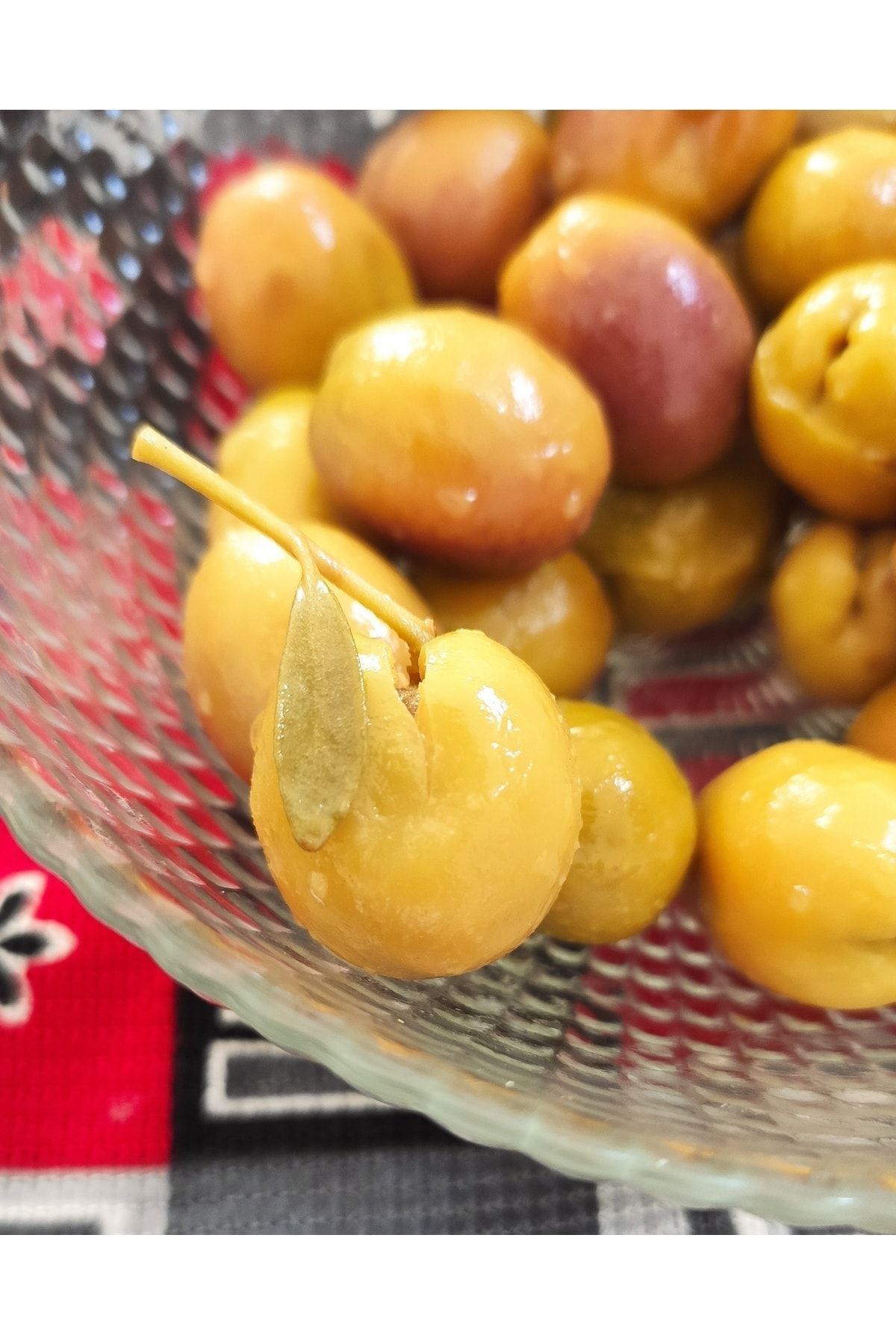 Yeşil Kırma Zeytin Ayvalık Cinsi Net 2 kg