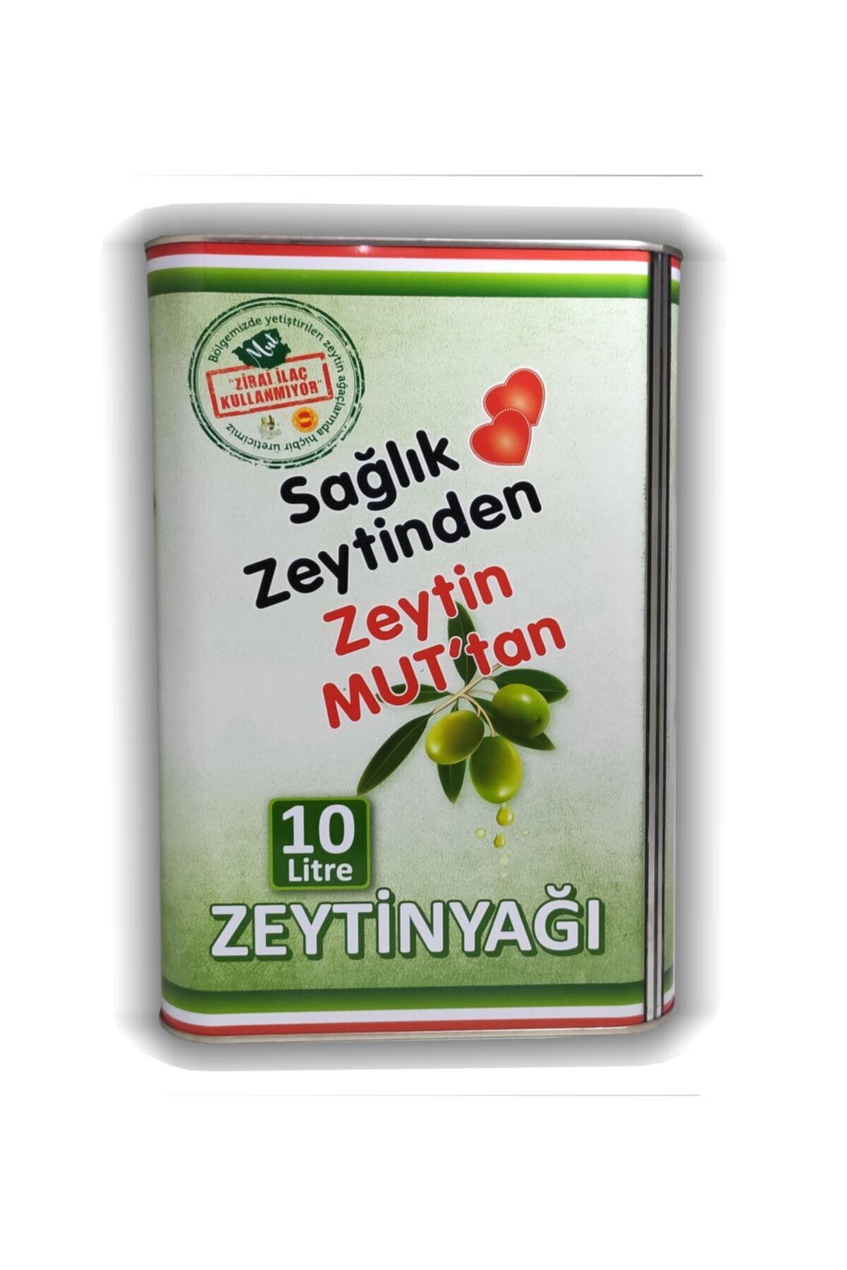 10 Litre Erken Hasat Soğuk Sıkım Zeytinyağı